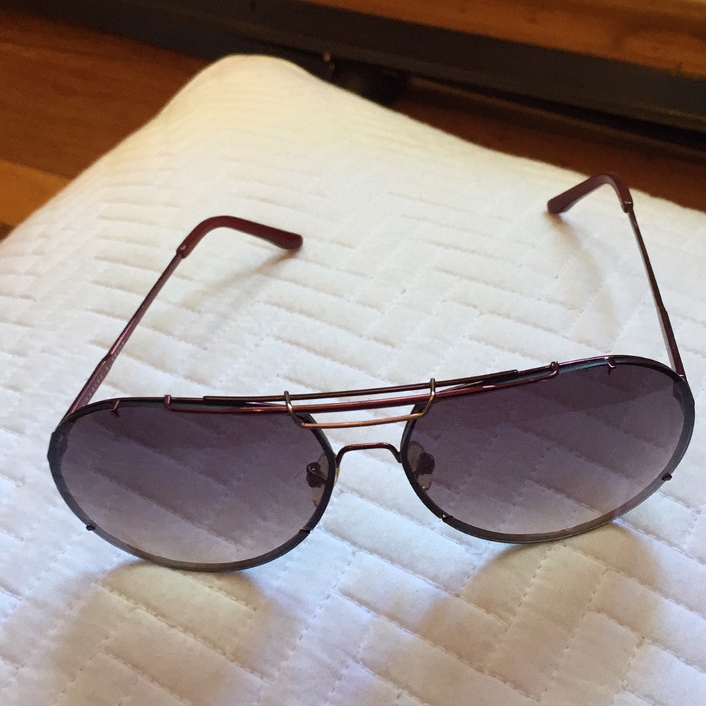 CHARLES & KEITH deep pink Aviators